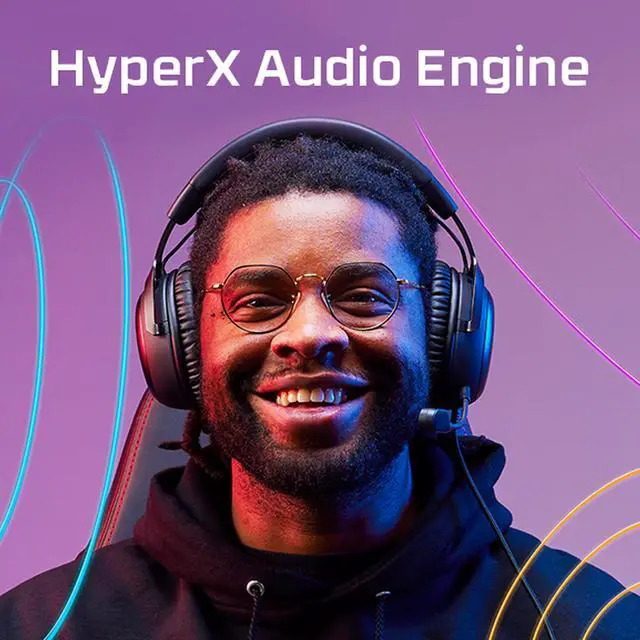 Alt view image 5 of 6 - HyperX Cloud III Wired Gaming Headset, PC, PS5, Xbox Series X|S, Angled 53mm Drivers, DTS Spatial Audio, Memory Foam, Durable Frame, Ultra-Clear 10mm Mic, USB-C, USB-A, 3.5mm Blue