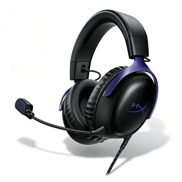 Main image of HyperX Cloud III Wired Gaming Headset, PC, PS5, Xbox Series X|S, Angled 53mm Drivers, DTS Spatial Audio, Memory Foam, Durable Frame, Ultra-Clear 10mm Mic, USB-C, USB-A, 3.5mm Blue