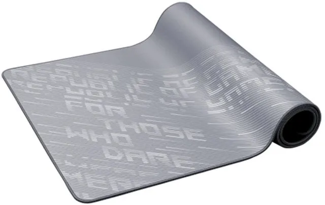 Alt view image 6 of 7 - ASUS ROG Scabbard II Arctic Gray XXL Gaming Mouse Pad, 900 x 400 x 3mm, Military-Grade Nano Water-Oil-Dust Repellent Triple-Protection Coating, Non-Slip Rubber Base,Wear-Resistant Flat-Stitched Edges