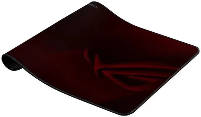 Alt view image 4 of 5 - ASUS ROG Scabbard II Mini Gaming Mouse Pad,360 x 260 x 3mm,Triple-Protection Surface, Water-Repellent,Oil-Repellent & Dust-Proof,Smooth-Glide Surface,Non-Slip Rubber Base, Knitted Flat-Stitched Edges