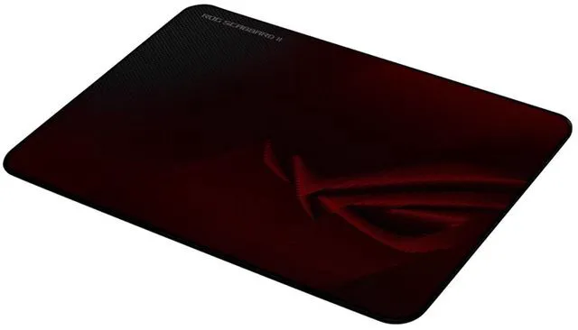 Alt view image 3 of 5 - ASUS ROG Scabbard II Mini Gaming Mouse Pad,360 x 260 x 3mm,Triple-Protection Surface, Water-Repellent,Oil-Repellent & Dust-Proof,Smooth-Glide Surface,Non-Slip Rubber Base, Knitted Flat-Stitched Edges