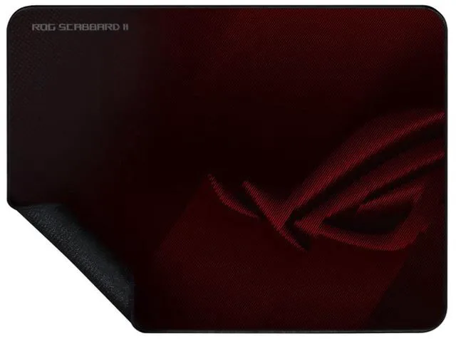 Alt view image 5 of 5 - ASUS ROG Scabbard II Mini Gaming Mouse Pad,360 x 260 x 3mm,Triple-Protection Surface, Water-Repellent,Oil-Repellent & Dust-Proof,Smooth-Glide Surface,Non-Slip Rubber Base, Knitted Flat-Stitched Edges