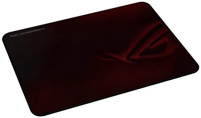 Alt view image 2 of 5 - ASUS ROG Scabbard II Mini Gaming Mouse Pad,360 x 260 x 3mm,Triple-Protection Surface, Water-Repellent,Oil-Repellent & Dust-Proof,Smooth-Glide Surface,Non-Slip Rubber Base, Knitted Flat-Stitched Edges