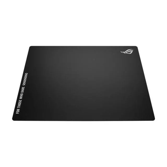 Alt view image 2 of 4 - ASUS ROG Moonstone Ace L Black Gaming Mouse Pad, 500 x 400 x 4mm, Impact-Resistant, Scratch-Resistant & Easy-to-Clean Tempered-Glass Surface, Smooth Matte Finish, UltraGrippy Silicone Base