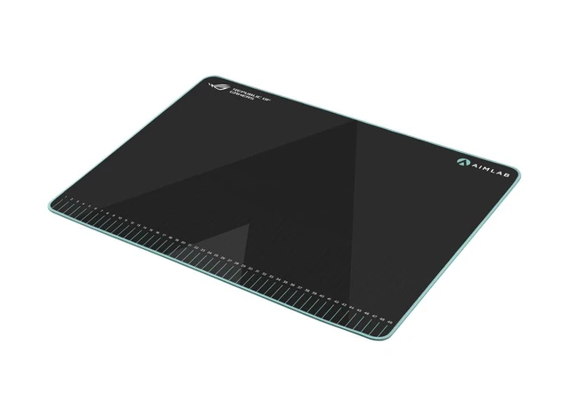 Alt view image 3 of 6 - ASUS ROG Hone Ace Aim Lab Gaming Mouse Pad, 508 x 420 x 3mm,Nano-Coated Surface With Water-Repellent,Oil-Repellent & Dust-Proof Properties,360-Task Precision Ruler Markings,Soft Non-Slip Rubber Base
