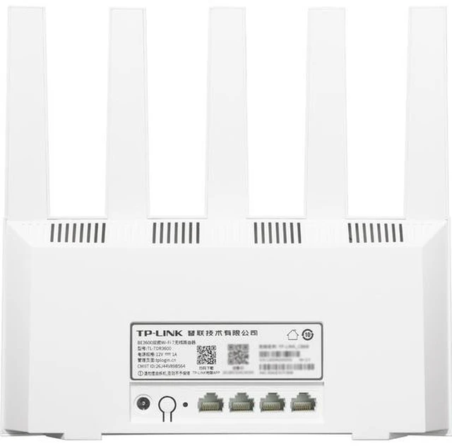 Alt view image 5 of 5 - TP-LINK BE3600 WiFi 7 Home Router (TL-7DR3600), Dual-band wireless, One-Mesh, Preamble Puncture anti-interference technology,MRU low-latency technology,dual-WAN ports,IPTV port,dedicated gaming port