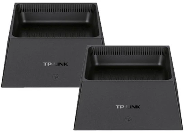 Main image of TP-LINK BE6400 Wi-Fi 7 Wireless Router (TL-7DR6450). Gigabit Dual-Band, 1×2.5G Port, 4K QAM, MRU, Preamble Puncture, 5 External FEM, Dual Wi-Fi Acceleration, One-Mesh, plug and play(2-pack)