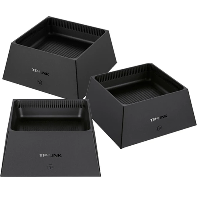 Alt view image 2 of 7 - TP-LINK BE6400 Wi-Fi 7 Wireless Router (TL-7DR6450). Gigabit Dual-Band, 1×2.5G Port, 4K QAM, MRU, Preamble Puncture, 5 External FEM, Dual Wi-Fi Acceleration, One-Mesh, plug and play(3-pack)