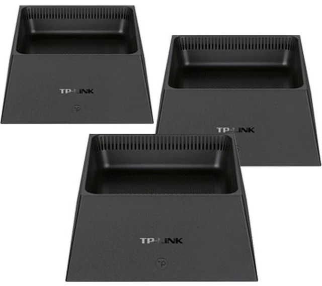 Main image of TP-LINK BE6400 Wi-Fi 7 Wireless Router (TL-7DR6450). Gigabit Dual-Band, 1×2.5G Port, 4K QAM, MRU, Preamble Puncture, 5 External FEM, Dual Wi-Fi Acceleration, One-Mesh, plug and play(3-pack)