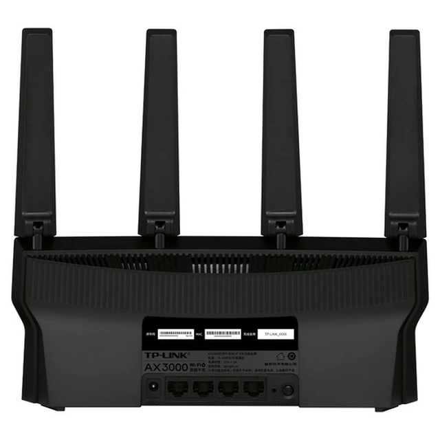 Alt view image 4 of 5 - TP-LINK AX3000 Wi-Fi 6 Wireless Router (TL-XDR3030 One-Mesh). Gigabit Dual-Band, 4×Gigabit Ethernet Ports, 3000 Mbps, 4 External Independent FEM Modules, supports One-Mesh.