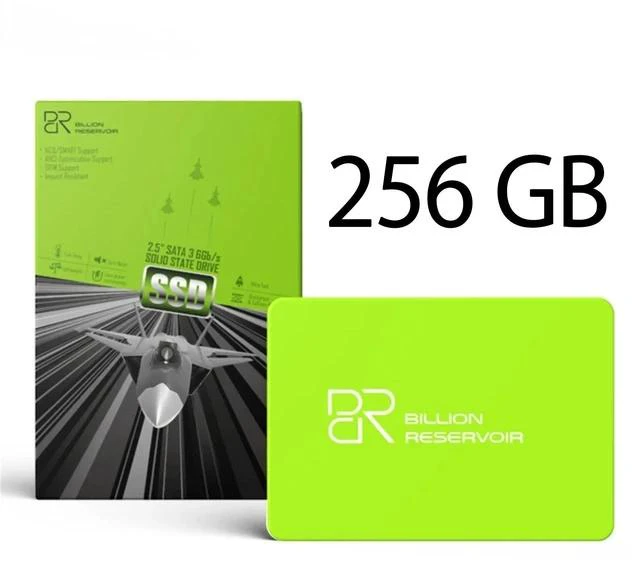 Alt view image 2 of 6 - DUCI J15-256GB SSD, Universal Internal SSD, SATA 3.0, Drive 2.5, for Laptops and Desktop PCs, Speeds up to 510MB/s, for Gaming/Work, Green