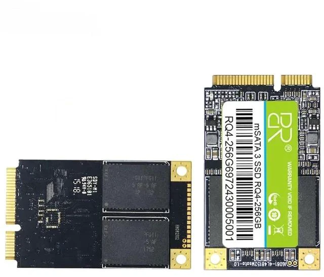 Alt view image 5 of 7 - DUCI MSATA 128GB SSD, Universal SSD with speeds up to 512MB/s for Notebook and Desktop PCs for Gaming/Work, Green