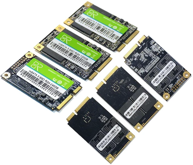 Alt view image 5 of 7 - DUCI MSATA 256GB SSD, General Purpose SSD with speeds up to 504MB/s for Notebook and Desktop PCs for Gaming/Work, Green