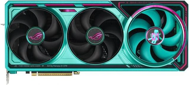 Alt view image 5 of 7 - ASUS ROG GX601S Helios Hatsune Miku Gaming Desktop PC, 9950X3D+5080+64G+2TB, R9 9950X3D, ROG RTX 5080 O16G GAMING Astral Hatsune Miku Edition, 64GB (32G*2) DDR5, 2TB SSD, STRIX X870E-H GAMING WIFI7