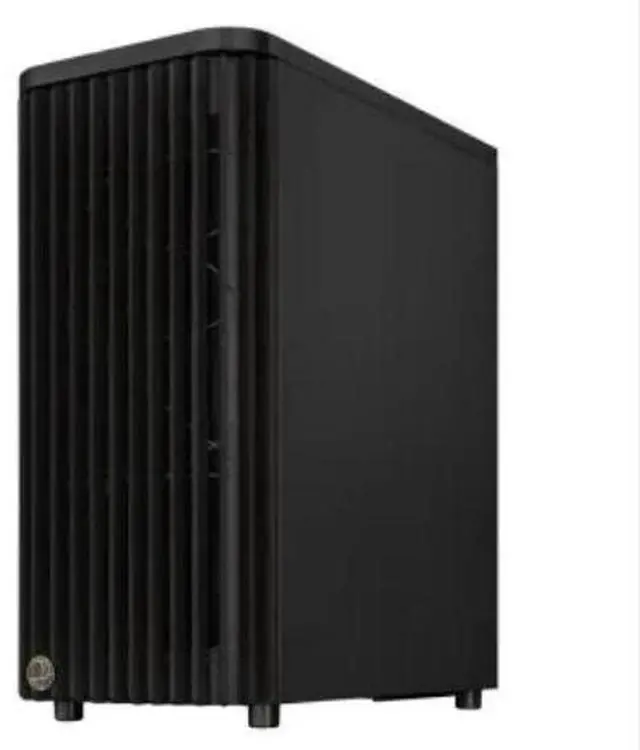 Alt view image 2 of 7 - ASUS ProArt PA401 Woodcraft & Iron Rhythm Edition Mid-Tower Case, supports ATX, M-ATX, and Mini-ITX motherboards, 34mm cable management space, left-side panel latch, non-transparent design