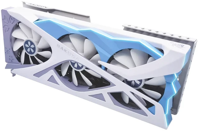 Alt view image 7 of 7 - Kingston KC3000 M.2 2280 2TB SSD+Yeston Sakura Radeon RX 9060 XT 16G GDDR6 OC Graphics Card, 128bit, 20Gbps, 2518MHz Memory Frequency; PCIe 4.0 NVMe M.2, Up to 7000MB/s Read & Write, 3D TLC NAND