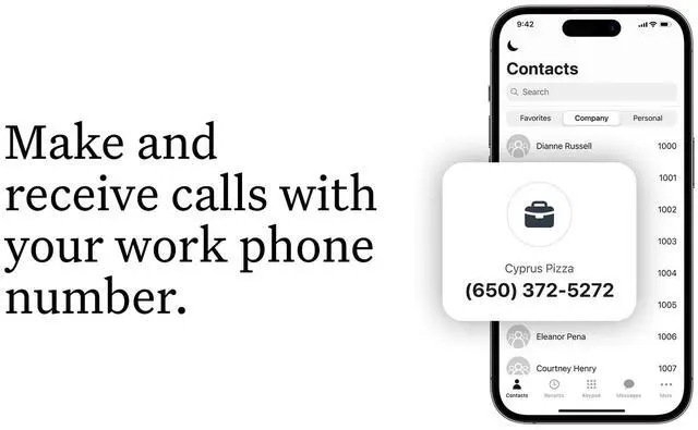 Alt view image 13 of 14 - ooma office 2603 business ip desk phone. works with ooma office cloud-based voip phone service with virtual receptionist, desktop app, video conferencing and call recording.