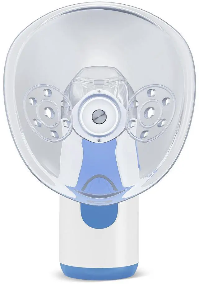 Alt view image 6 of 7 - Monport Portable Mesh Humidifier with Dual Power & 3 Modes - 10mL Tank, 5m Ultra-Fine Mist, Under 50dB for Home Office Travel