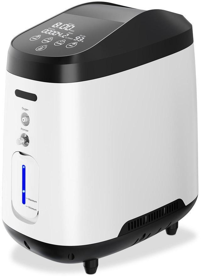 Main image of Monport|Professional Desktop Oxygen Concentrator Machine w/ Nebulizer - 45dB Quiet, SOS Alert & Remote for Office Wellness