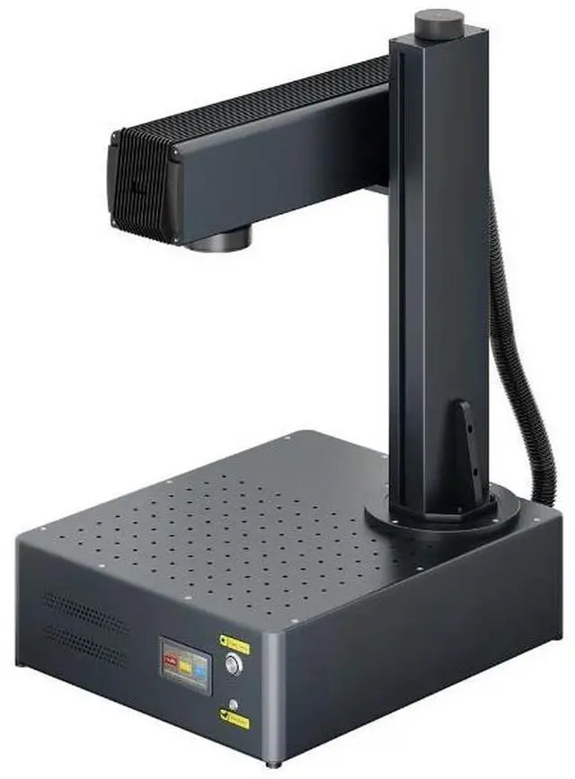 Main image of Monport| GA 60W MOPA Fiber Laser Integrated Engraver & Color Marking Machine with AutoFocus