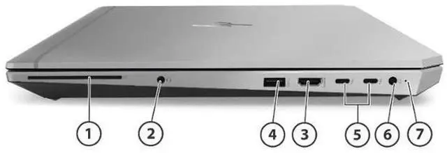 Alt view image 3 of 5 - HP ZBook 15 G5 Mobile Workstation - 15.6" FHD IR Webcam - 2.6 GHz Intel Core i7-8850H Six-Core - 16GB | 512GB SSD - NV Quadro P2000 - Win10 pro