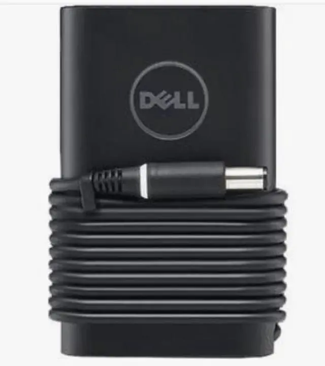 Alt view image 2 of 4 - Dell Power Adapter With 3-prong Cord - 65 Watt - 65 W Output Power - 120 V AC, 230 V AC Input Voltage - 19.5 V DC Output Voltage - 3.34 A Output Current - 7.5 mm (big) Tip Round