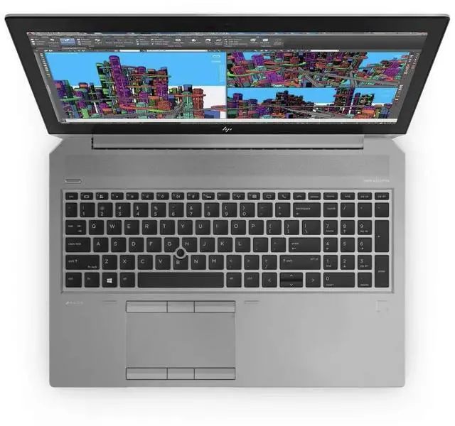 Alt view image 2 of 6 - HP ZBook 15 G5 15.6" Notebook - Intel Core i7 8th Gen i7-8850H Hexa-core (6 Core) 2.60 GHz - 32 GB Total RAM - 1 TB HDD