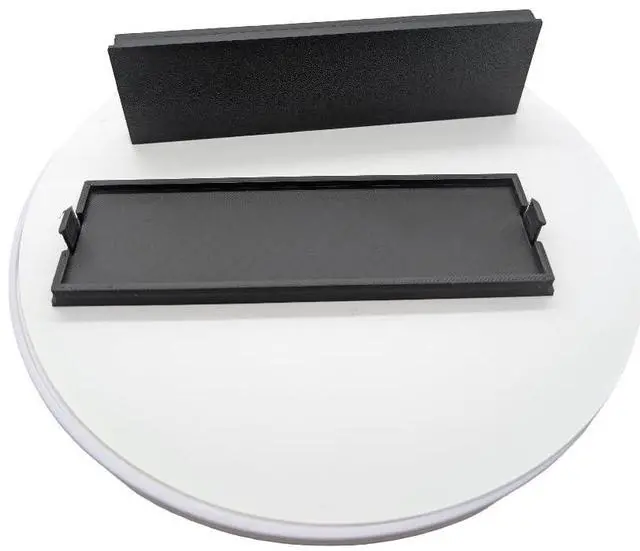 Main image of 2x - 5.25 optical drive bay cover 2 pack computer tower replacement parts Black cd rom dvd cd