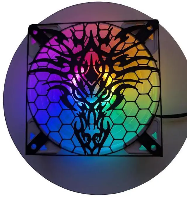 Main image of 2x - 120mm fan covers Dragon