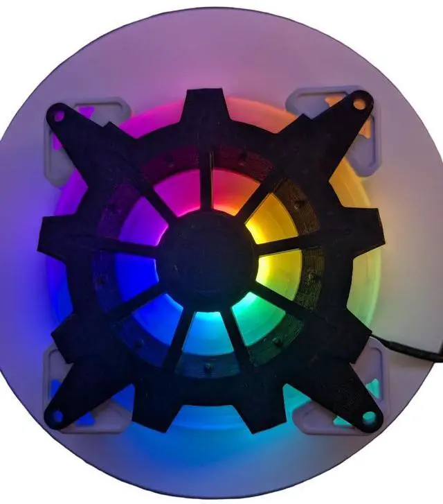 Main image of 2x -Fallout 120mm fan covers vaultec vault 111