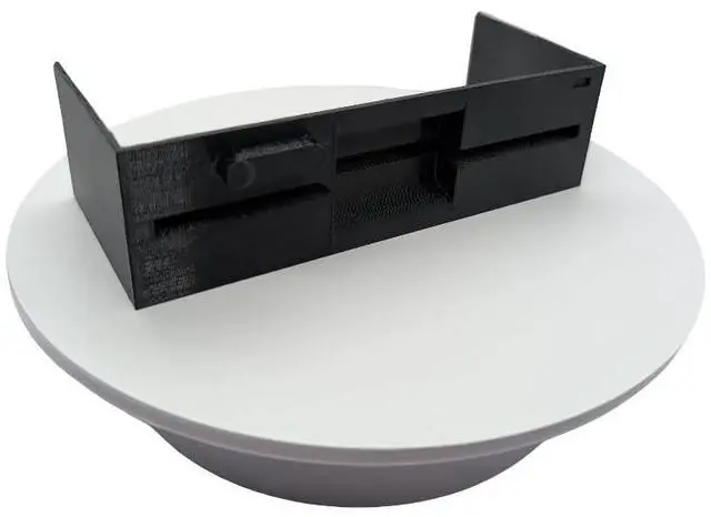 Main image of 5.25 inch optical bay cover.  Fake Floppy Drive . black replacement computer tower parts. sleeper parts.
