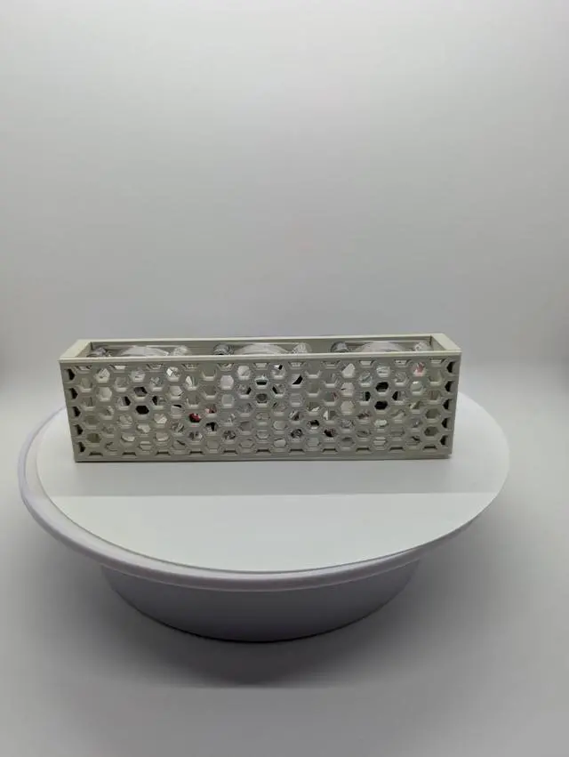 Main image of 5.25 inch Beige - Fan Assembly fits optical drive bay vented hexagon sm.