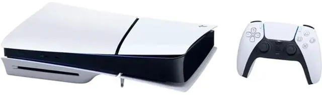 Alt view image 2 of 2 - Sony PlayStation 5 Slim CFI2000 1TB Console Edition, White