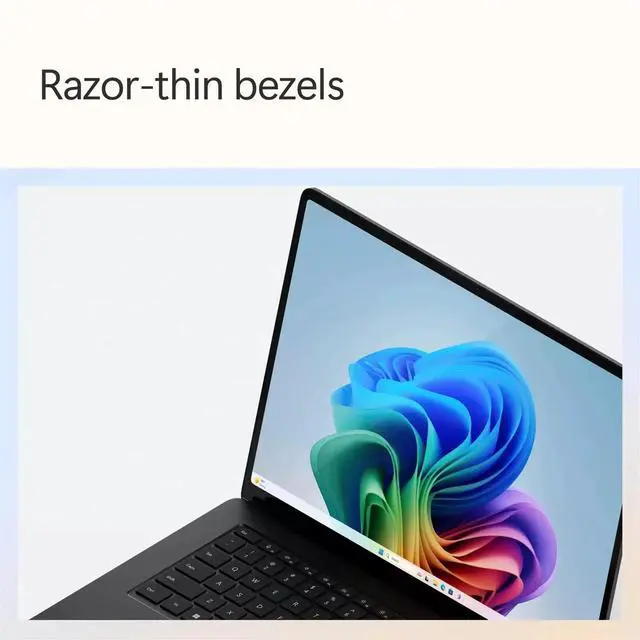 Alt view image 6 of 6 - Microsoft Surface Laptop 7 Copilot+ 13.8" Touch 32GB 1TB SSD Snapdragon X Elite 1.0GHz, Black