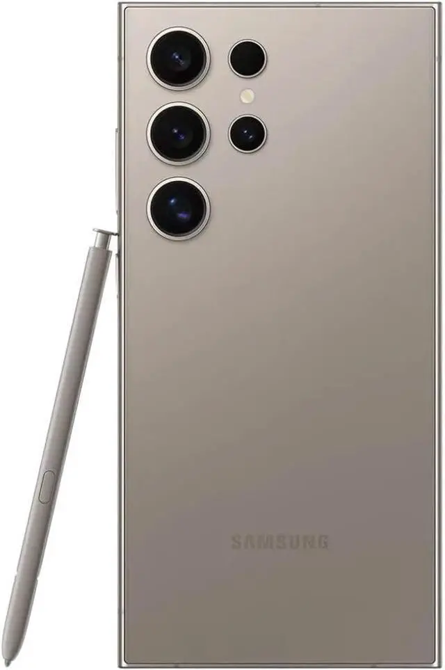 Alt view image 8 of 8 - SAMSUNG Galaxy S24 Ultra Cell Phone, 512GB AI Smartphone, Unlocked Android, 50MP Zoom Camera, Long Battery Life, S Pen, US Version, 2024, Titanium Gray