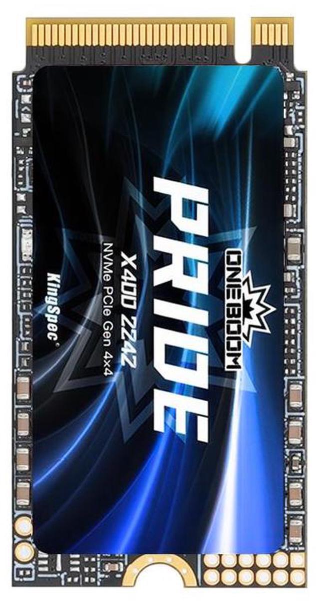 Alt view image 5 of 7 - ONEBOOM X400 2242 1TB M.2 NVMe PCIe 4.0 Gaming SSD, Speed Up to 7200MB/s, 3D NAND TLC, Internal Solid State Disk, M.2 2242 with Heatsink 1TB