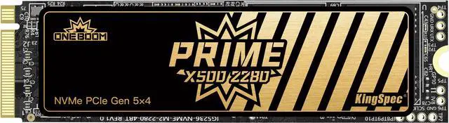 Main image of ONEBOOM X500 2TB 2280 SSD M.2 NVMe PCIe5.0, UP to 14000MB/s, Internal solid state disk, 3D NAND