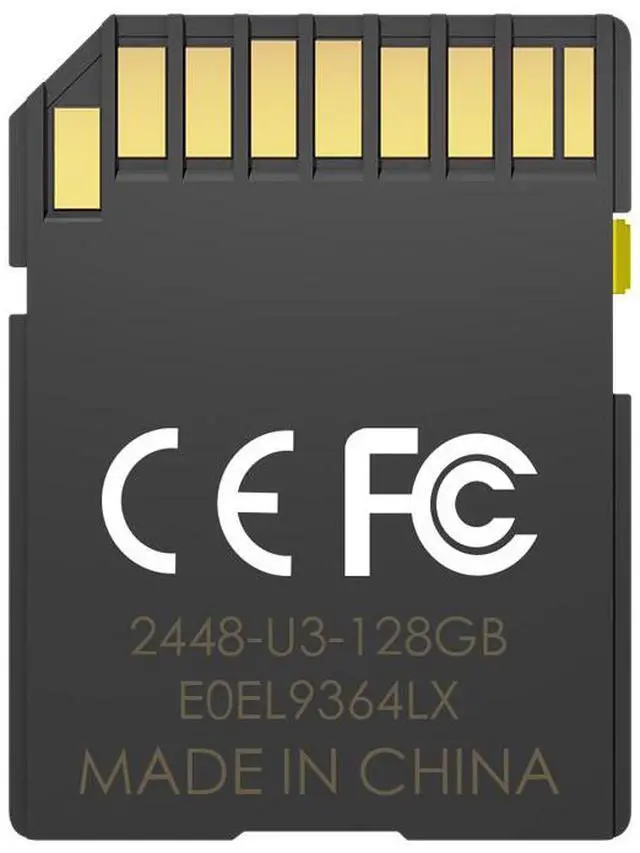 Alt view image 7 of 7 - MIXAGE 128GB SD Memory Card V60 UHS-II U3 A1 Speed Up to 280MB/s C10 SDXC for 4k/8k Video