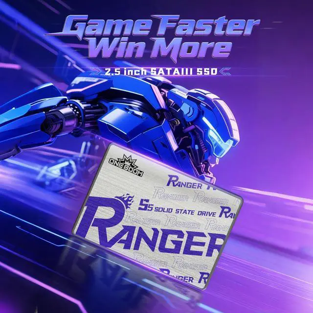 Alt view image 2 of 7 - ONEBOOM Gaming Series 2.5 inch SATA SSD 4TB Solid State Drive Internal 560MB/s SATA III 3D NAND Flash For PC, Laptop, Desktop 4TB