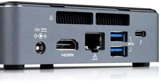 Alt view image 6 of 7 - Restored Intel NUC NUC7i5BNK Mini PC/HTPC, Intel Core i5-7260U Upto 3.4GHz, 16GB DDR4, 256GB SSD, Windows 11 Pro, Wifi, Bluetooth, 4k Support, Dual Monitor Capable, Thunderbolt 3