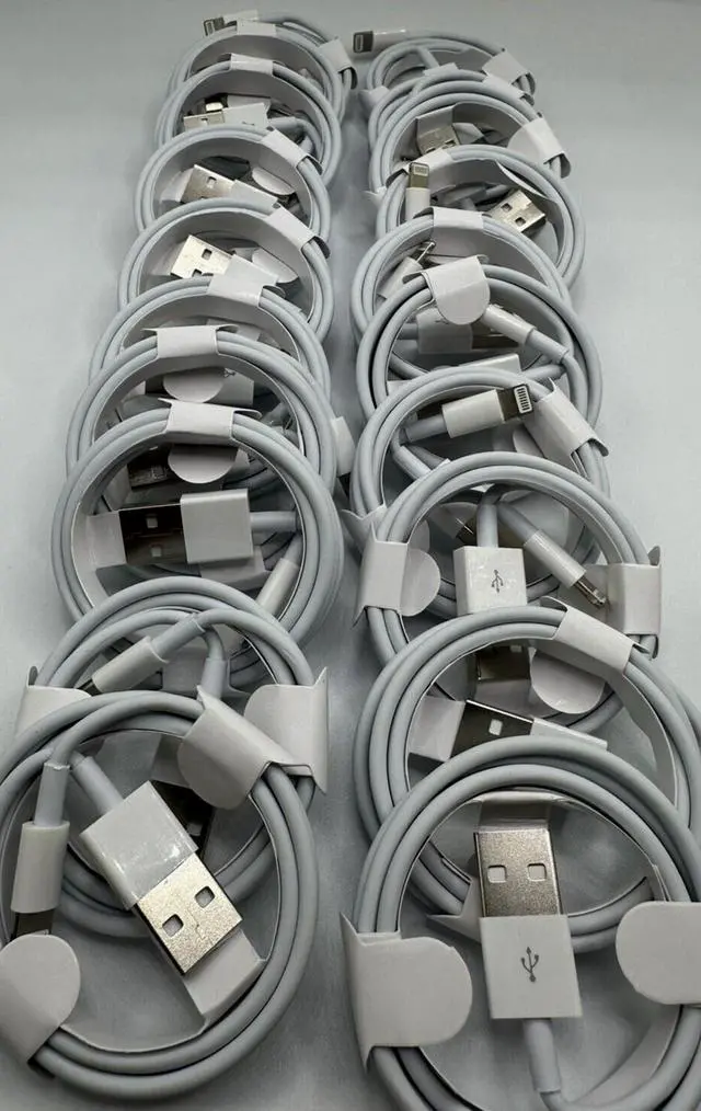 Alt view image 2 of 6 - LOT of 100x 3FT USB Data Charging Cord Cable for iPhone 12 11 X 8 7 6s NEW