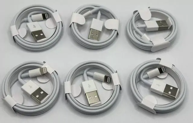 Alt view image 3 of 6 - LOT of 100x 3FT USB Data Charging Cord Cable for iPhone 12 11 X 8 7 6s NEW