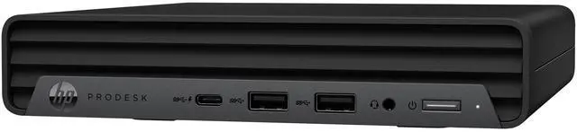 Main image of HP EliteDesk 805 G6 Desktop Computer - AMD Ryzen 5 PRO 4650GE Hexa-core (6 Core) 3.30 GHz - 8 GB RAM DDR4 SDRAM - 256 GB SSD Mini PC - Windows 11 Pro 64-bit - AMD Radeon Graphics DDR4 SDRAM - English