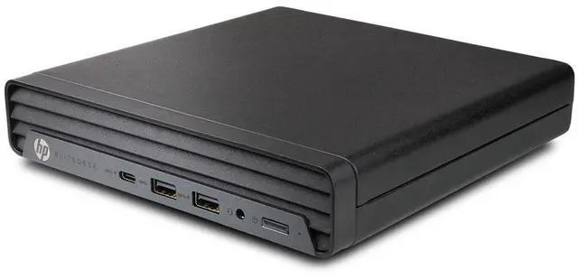 Alt view image 3 of 4 - HP EliteDesk 805 G6 Desktop Computer - AMD Ryzen 5 PRO 4650GE Hexa-core (6 Core) 3.30 GHz - 8 GB RAM DDR4 SDRAM - 256 GB SSD Mini PC - Windows 11 Pro 64-bit - AMD Radeon Graphics DDR4 SDRAM - English