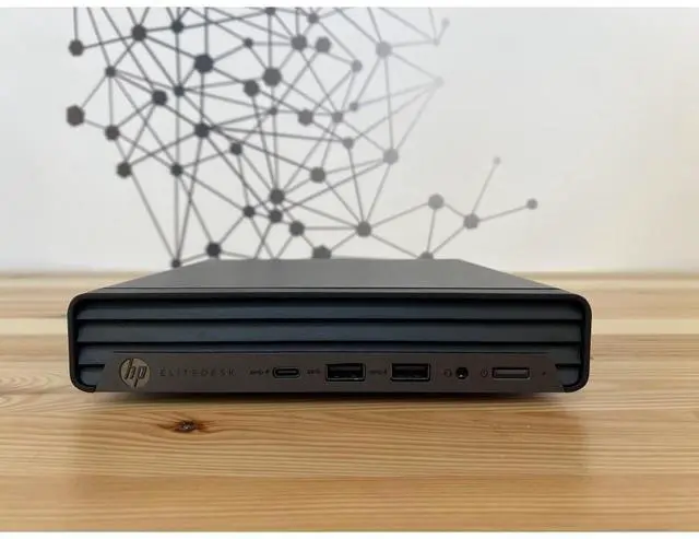 Alt view image 4 of 4 - HP EliteDesk 805 G6 Desktop Computer - AMD Ryzen 5 PRO 4650GE Hexa-core (6 Core) 3.30 GHz - 8 GB RAM DDR4 SDRAM - 256 GB SSD Mini PC - Windows 11 Pro 64-bit - AMD Radeon Graphics DDR4 SDRAM - English