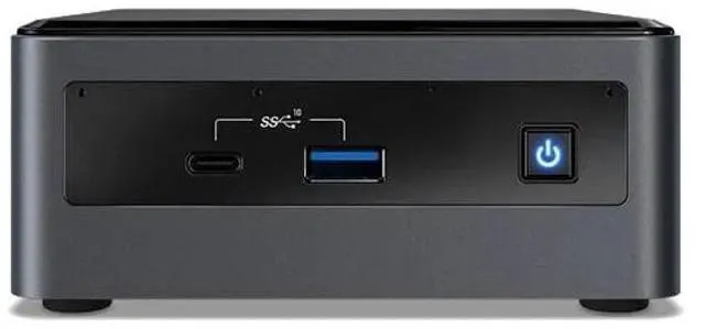 Alt view image 5 of 6 - Intel NUC 10 Mini PC,Frost Canyon NUC10i5FNHN,Win10 Pro Intel Core i5-10210U,Up to 4.2GHz Turbo,4 Cores,25W Intel UHD Graphics,WiFi6,Thunderbolt 3(16GB RAM+1TB NVME M.2 SSD)