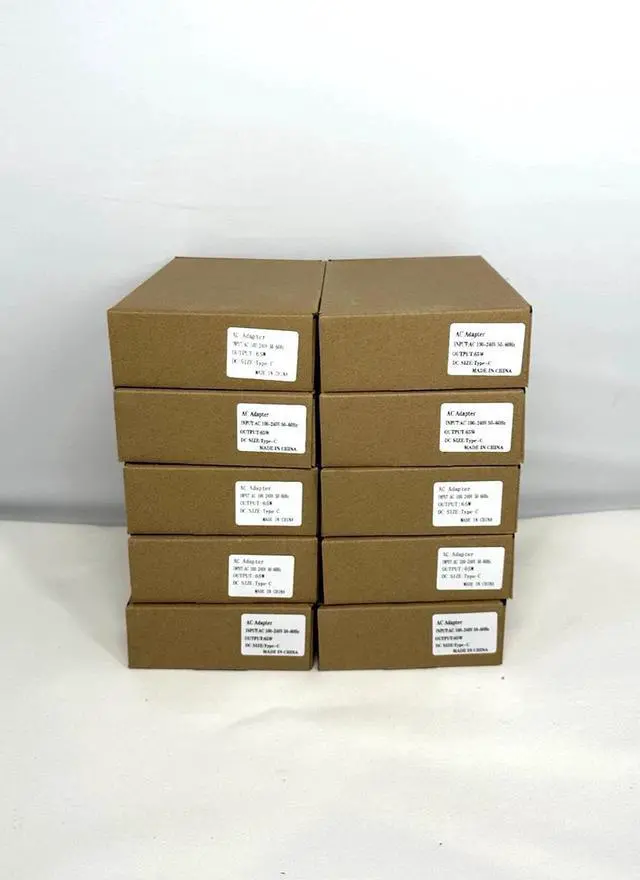 Alt view image 7 of 7 - LOT of 10 Type-C USB-C Laptop Charger for HP Chromebook Lenovo Dell Samsung ASUS Acer 65w Power adapters