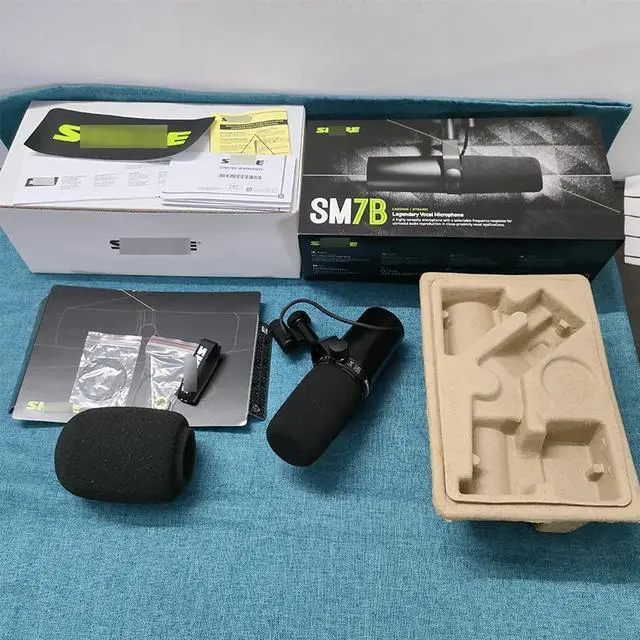 Alt view image 2 of 6 - SM78 wired dymamic microphone for ihe recording studio woice-ower hosting commentary profesional microphone