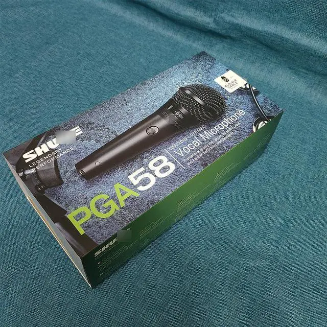 Alt view image 2 of 5 - PGA58 wired dyn amic microp hone, suitable for stage performances, home use in KTV, singing live streaming, professional