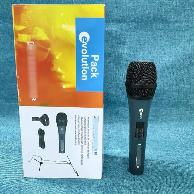 Alt view image 3 of 4 - e845s wired dynamic microphone for KiV stage performances,karaoke hosting, live
streaming.and conference use.